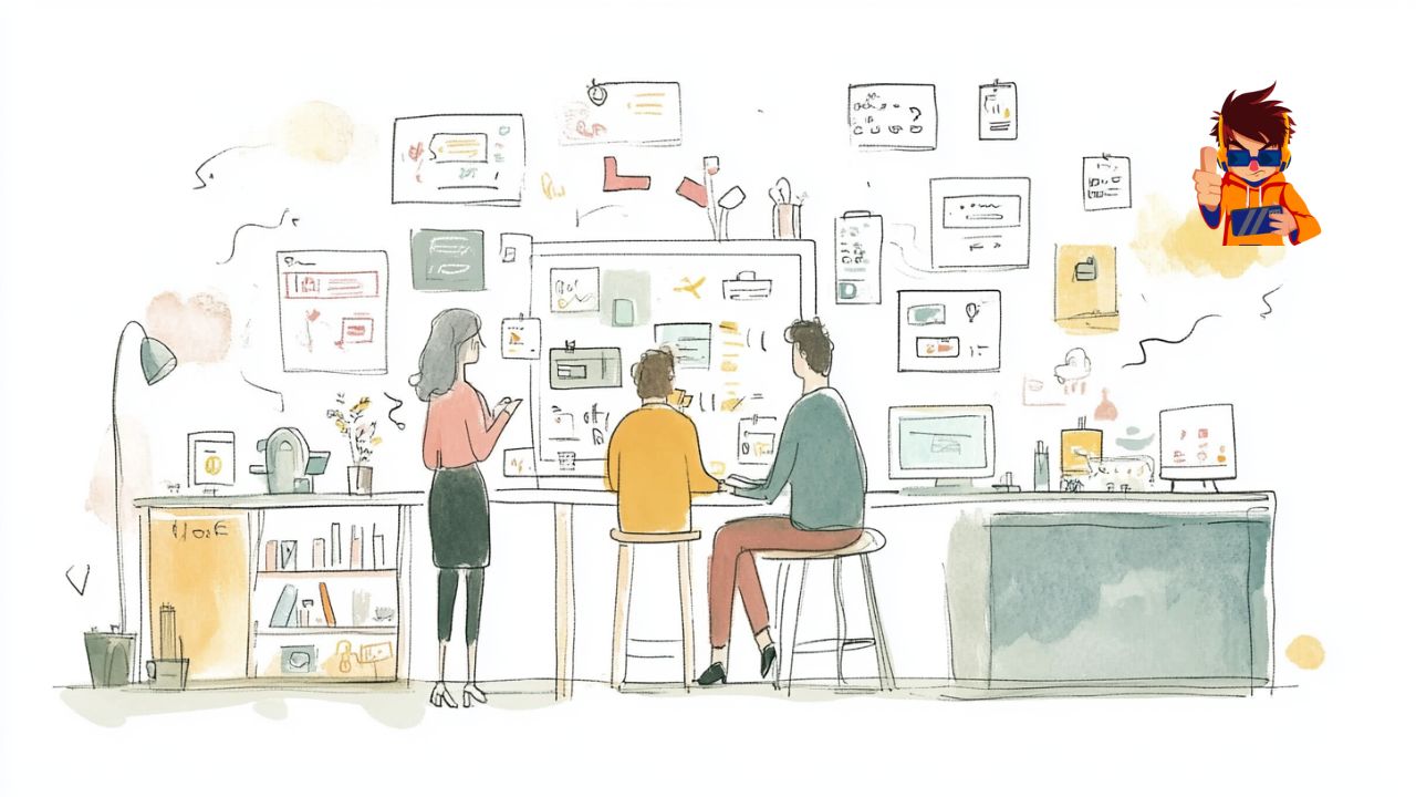 Why Customer Experience is the New Battleground for Businesses Illustration showing a customer-centered business approach, highlighting various touchpoints in the customer experience journey.